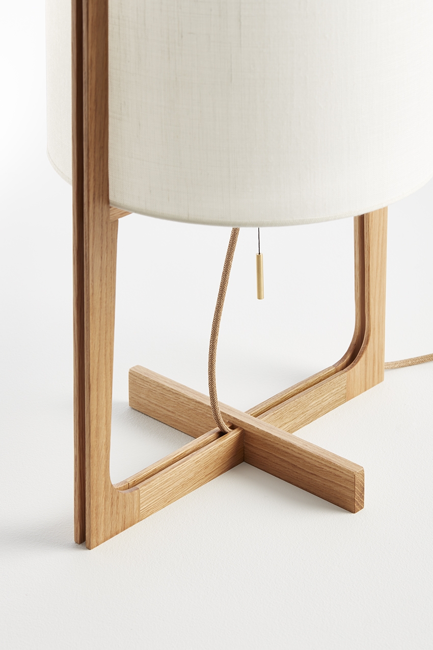 Настольная лампа Melina бежевый лен