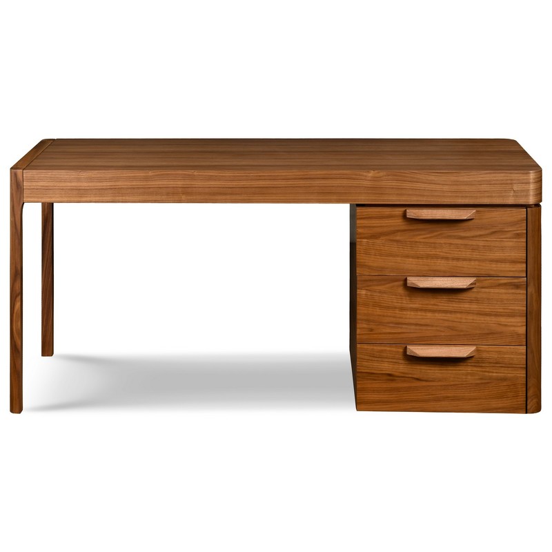 Письменный стол RONDA отделка шпон ореха F