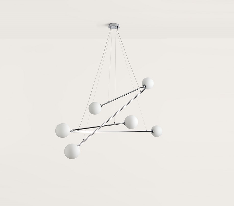 Люстра Endo 6L хром