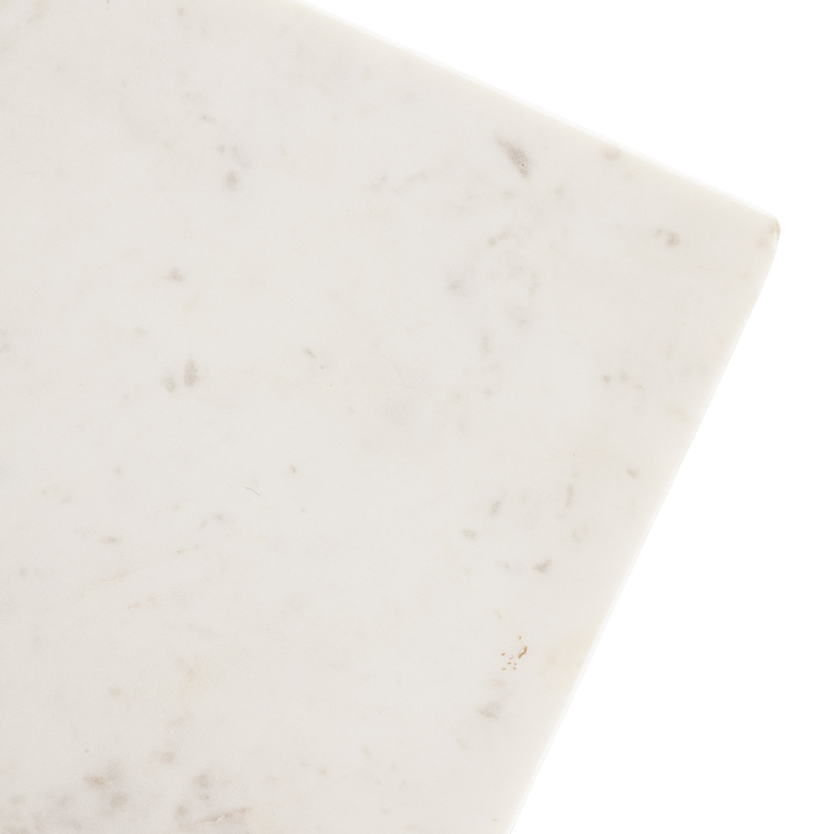 Квадратный стол Monika белый мрамор