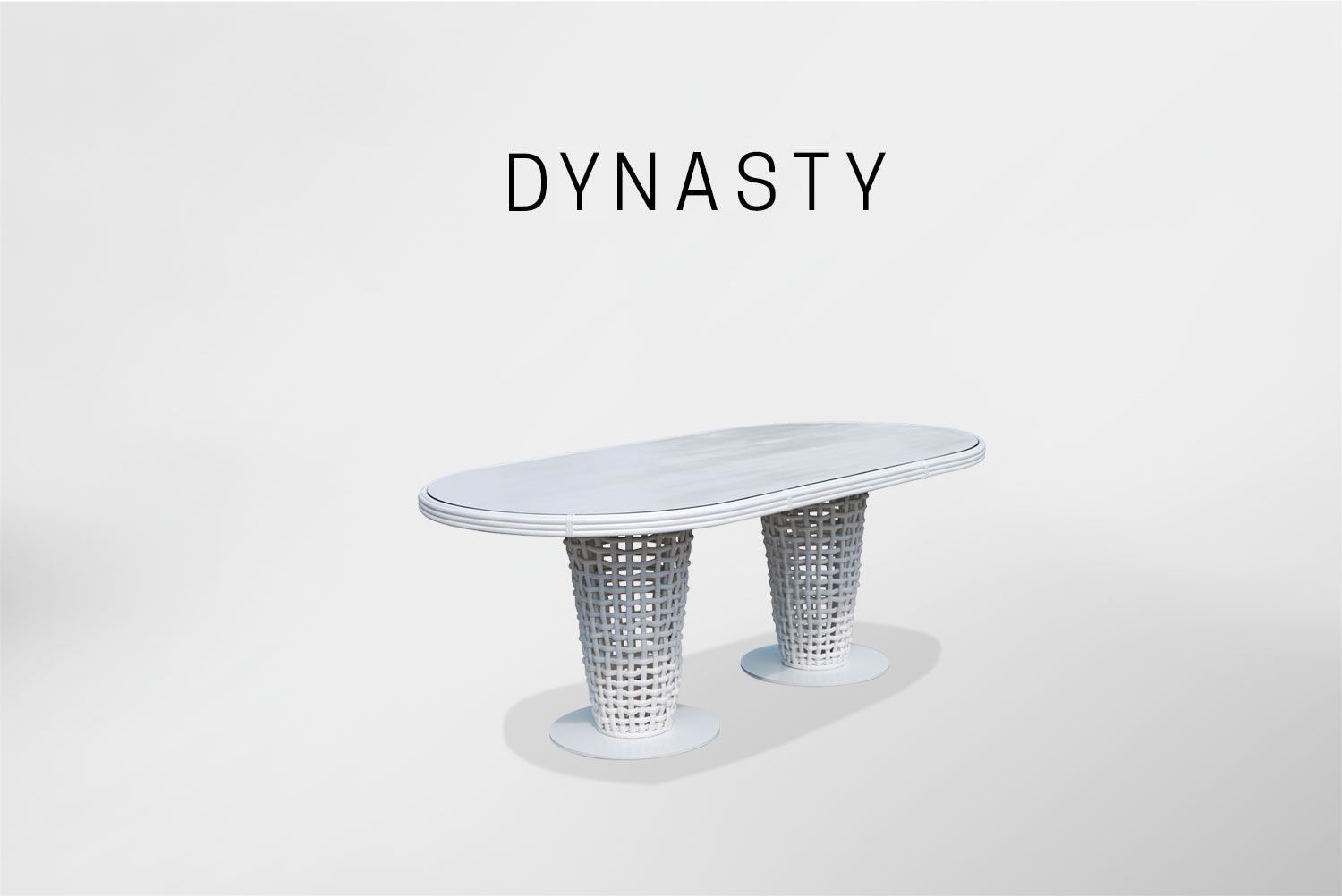 Овальный стол Dynasty