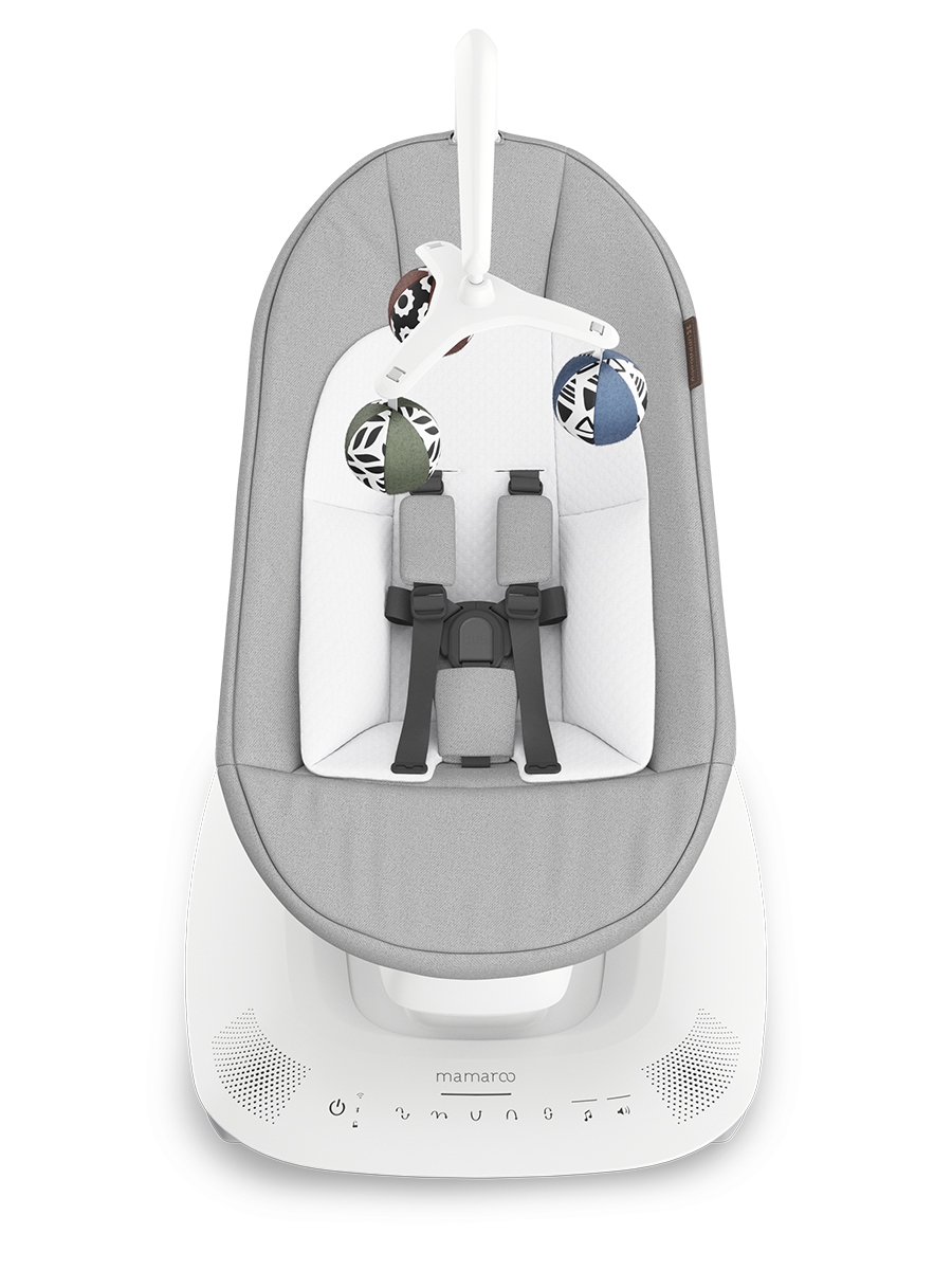 Кресло-качалка UPPAbaby Mamaroo Stella - Grey Melange