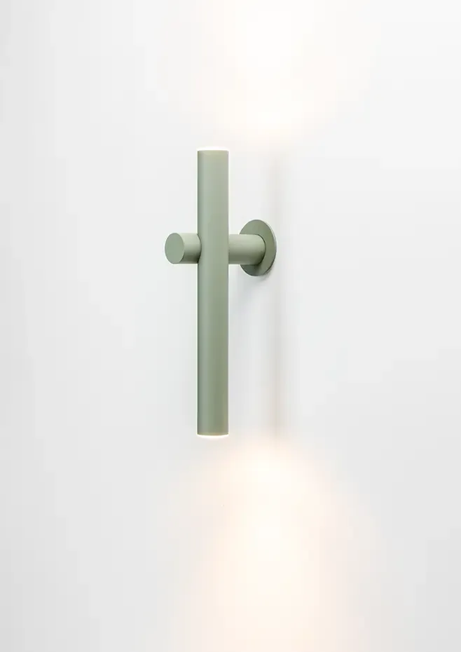 Настенный уличный светильник Tik TIK_4091X зеленый