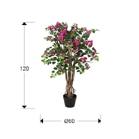 Buganvilla rosa h120 Искусственное растение 