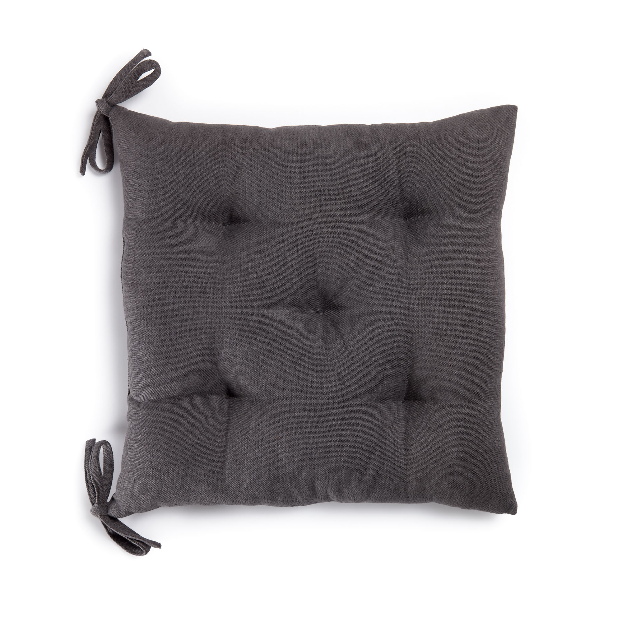 Suyai Подушка для сидения 100 % черный хлопок 45 x 45 см