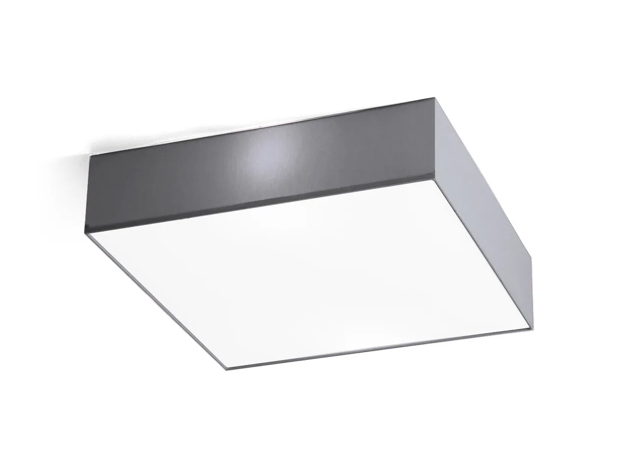 Потолочный светильник Cuadro 50 светло-серый