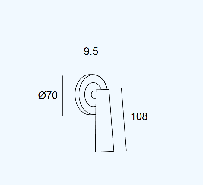 Бра Gamma Mini белое 05-6428-14-14