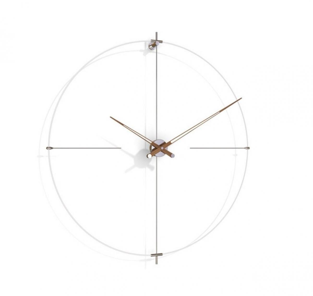 Настенные часы Bilbao N White - walnut