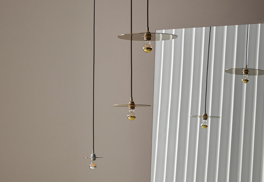 Подвесной светильник Disc 35 cm золотой