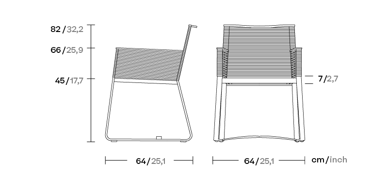 Кресло обеденное Landscape KS9400100