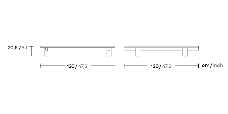 Столик Molo 120х120 алюминий KS4210700