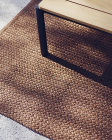 Ковер Despas из синтетических волокон терракотовый 160 x 230 см