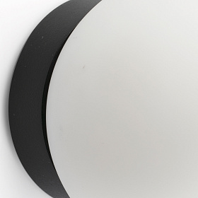 PING Черный настенный/потолочный светильник