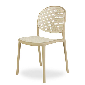 Садовый стул бежевого цвета Gery