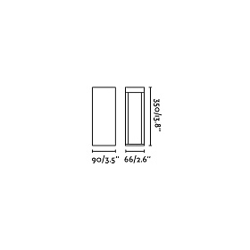 CERLER 350 Ландшафтный светильник темно-серый 9W 2200-2700-3200-4000K