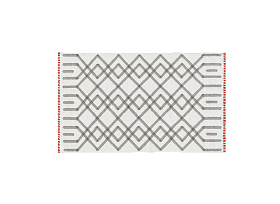 Прикроватный коврик Duna серый 80x145