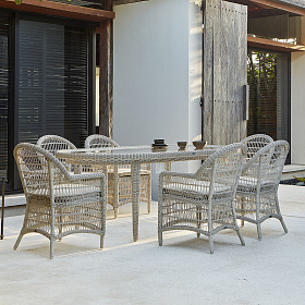 Стол обеденный Arena WHITE WASH 300х100