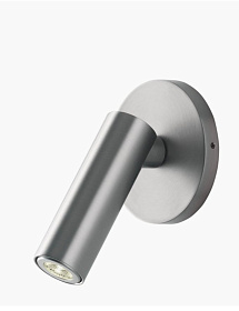 Бра Jerry круглое матовый никель без выключателя