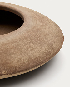 Кашпо Rivor из терракоты с натуральной отделкой Ø 50 см