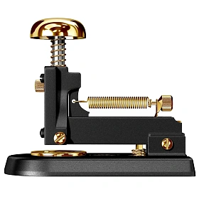Степлер настольный M-1 LN GOLD 23kt & BLACK