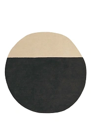 Круглый ковер Perls Black