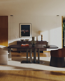 Картина Zavira с фотографией огней Барселоны 50 x 70 см