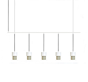 Подвесной светильник Kan Line белый