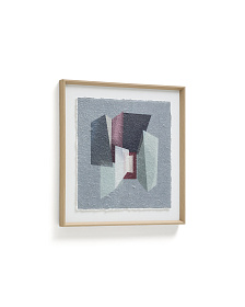 Картина Veluni из переработанной бумаги 60 x 60 см