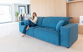 Диван раскладной Paradis 4pl ножки - пластик 3 cm AX+AX+V+V