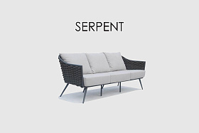 Диван Serpent ANTHRACITE-CARBON