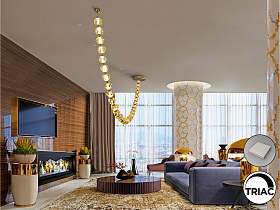 Люстра Zaria II 29L- бронзовый/золотой DIM