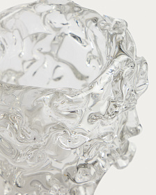 Ваза Vorma из прозрачного стекла Ø17,5 см