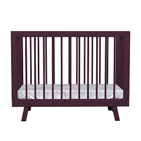 Кроватка для новорожденного Lillaland - модель Lilla Aria Italian Plum