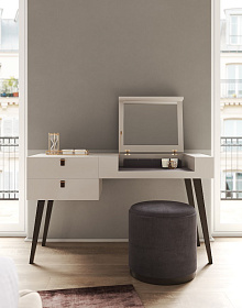 Туалетный столик Pearl орех/мокка