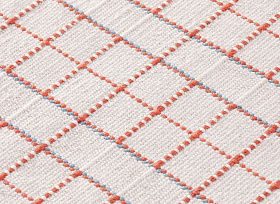 Ковер уличный Reti терракотово-синий