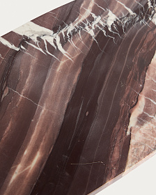 Сервировочная доска Meran из бордового мрамора, 47 x 20 см