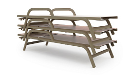 Шезлонг Stack с одлокотниками PT23531