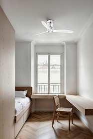 Потолочный вентилятор Mini Tube Fan LED прозрачный