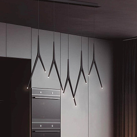 9385+9220 (5L) Подвесная люстра ARRECIFE