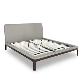 Кровать с решеткой RONDA темный орех V36W1, 176PU