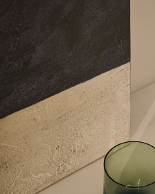 Fida Зеленый абстрактный холст 118 x 94 см