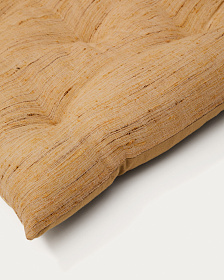 Подушка для стула Aren горчичного цвета 45 x 45 см