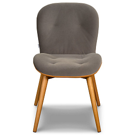 Стул Teodoro SELECTION отделка ткань Elegant 05, шпон ореха