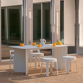 Обеденный стол прямой Plec Dining 240x85 cm