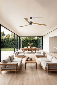 Потолочный вентилятор Kauai 2330mm коричневый