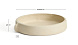 Кухонный поднос Mireni из папье-маше бежевый Ø 22,5 см