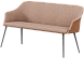 Скамейка со спинкой  Kedua Dual fabric 140