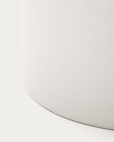 Уличный стол Addaia цемент, белый 135 x 135 см