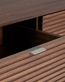 Комод Norlen с 6 ящиками шпон ореха 120 x 75 см