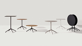 Стол Lex высотой 103 см с круглой столешницей Ø70cm